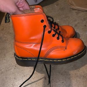Dr. Martens Vintage Orange Boot
